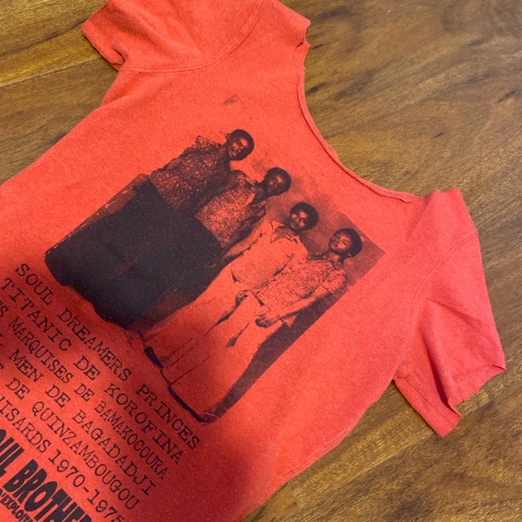 Xuly Bët Set Leggings and T-Shirt from 1995, Red, S - Picture 3 of 3